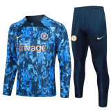 Mens Chelsea Training Suit Blue 2023/24