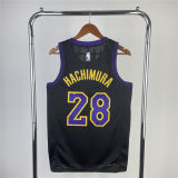 Mens Los Angeles Lakers NIKE Black 2023/24 Swingman Jersey - City Edition