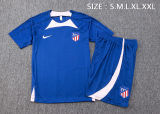 Mens Atletico Madrid Short Training Suit Blue 2023/24