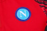 Mens Napoli Training Suit Red 2023/24