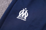 Mens Olympique Marseille Jacket + Pants Training Suit Royal 2023/24