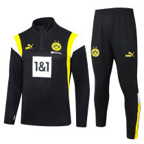 Mens Borussia Dortmund Training Suit Black II 2023/24