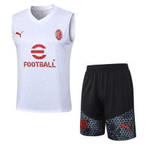 Mens AC Milan Singlet Suit White 2023/24