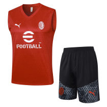 Mens AC Milan Singlet Suit Red 2023/24
