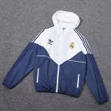 Mens Real Madrid All Weather Windrunner Jacket White 2023/24