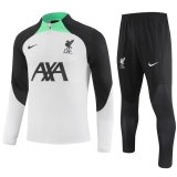 Mens Liverpool Training Suit Light Grey 2023/24