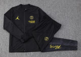 Kids PSG x Jordan Jacket + Pants Training Suit Black 2023/24