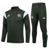 Mens Manchester City Training Suit Dark Green 2023/24