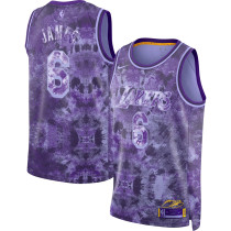 Mens Los Angeles Lakers LeBron James Nike Purple 2023/24 Swingman Jersey - Select Series
