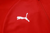 Mens AC Milan Jacket + Pants Training Suit Red 2023/24