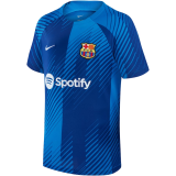 Mens Barcelona Academy Pro Performance Pre-Match Top Blue Jersey 2023/24