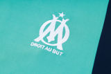 Mens Olympique Marseille Short Training Jersey Green 2023/24