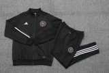 Mens Miami FC Jacket + Pants Training Suit Black 2023/24