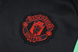 Mens Manchester United Hoodie Sweatshirt Black 2023/24
