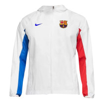 Mens Barcelona All Weather Windrunner Jacket White 2023/24