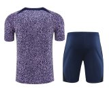 Mens Tottenham Hotspur Short Training Suit Purple 2023/24