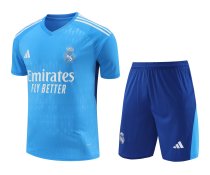 Mens Real Madrid Goalkeeper Blue Suit 2023/24