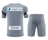 Mens Al-Hilal Short Training Suit Grey 2023/24