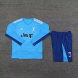 Mens Juventus Goalkeeper Blue Suit Long Sleeve 2023/24