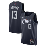 Mens Los Angeles Clippers Nike Navy 2023/24 Swingman Jersey - City Edition