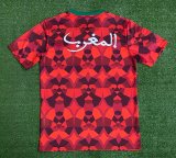 Mens Morocco Training Red Jersey 2023