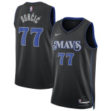 Mens Dallas Mavericks Nike Black 2023/24 Swingman Jersey - City Edition