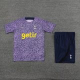 Mens Tottenham Hotspur Short Training Suit Purple 2023/24