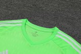 Mens Real Madrid Goalkeeper Green Suit 2023/24