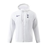 Mens Tottenham Hotspur All Weather Windrunner Jacket White 2023/24