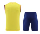 Mens Barcelona Singlet Suit Yellow 2023/24