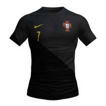 Mens Portugal Special Edition Black Jersey 2024