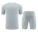 Mens PSG x Jordan Short Training Suit Grey 2023/24