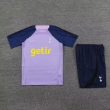 Mens Tottenham Hotspur Short Training Suit Violet 2023/24
