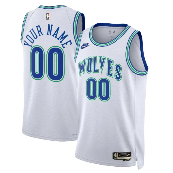 Mens Minnesota Timberwolves Nike White 2023/24 Swingman Jersey - Classic Edition