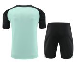 Mens Chelsea Short Training Suit Green 2023/24