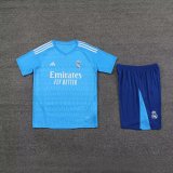 Mens Real Madrid Goalkeeper Blue Suit 2023/24
