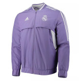 Mens Real Madrid All Weather Windrunner Jacket Purple 2023/24