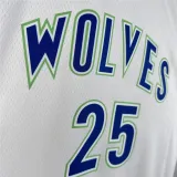 Mens Minnesota Timberwolves Nike White 2023/24 Swingman Jersey - Classic Edition