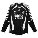 Mens Real Madrid Retro Third Jersey Long Sleeve 2006/07
