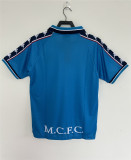 Mens Manchester City Retro Home Jersey 1997/98