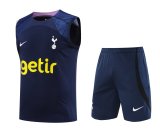 Mens Tottenham Hotspur Singlet Suit Navy 2023/24