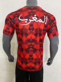 Mens Morocco Training Red Jersey 2023