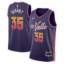 Mens Phoenix Suns Nike Purple 2023/24 Swingman Jersey - City Edition
