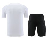 Mens PSG Short Training Suit White 2023/24
