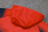 Mens PSG Hoodie Sweatshirt Red 2023/24