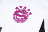 Mens Bayern Munich Hoodie Sweatshirt White 2023/24