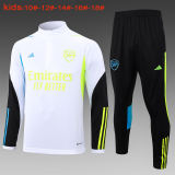 Kids Arsenal Training Suit White 2023/24