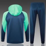 Kids Barcelona Hoodie Sweatshirt + Pants Suit Royal 2023/24