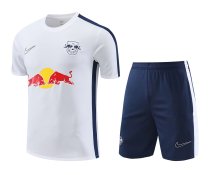 Mens RB Leipzig Short Training Suit White 2023/24