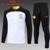 Kids Chelsea Jacket + Pants Training Suit White 2023/24
